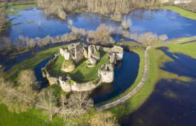 forteresse Blanquefort vue aérienne - Anais Sibelait - Bordeaux Métropole