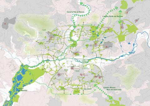Trame verte bleue Rennes