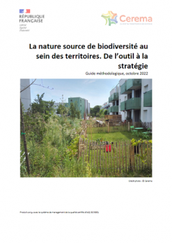 La nature source de biodiversité dans les territoires - De l’outil à la stratégie