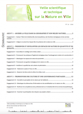 Couverture Bulletin de veille n°16