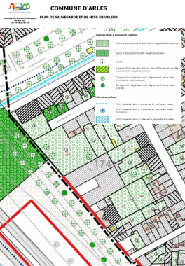 plan réglementaire PSMV Arles