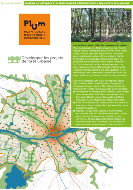 Forêt urbaine PADD Nantes