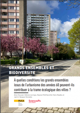 À quelles conditions les grands ensembles issus de l’urbanisme des années 60 peuvent-ils contribuer à la trame écologique des villes ?