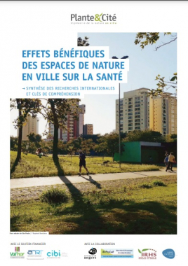 Effets bénéfiques des espaces de nature en ville sur la santé : Synthèse des recherches internationales et clés de compréhension