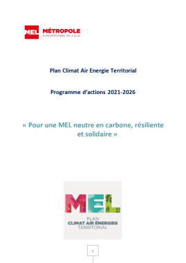 PCAET : Programme d'actions détaillées (objectifs, coûts, indicateurs, impacts attendus)
