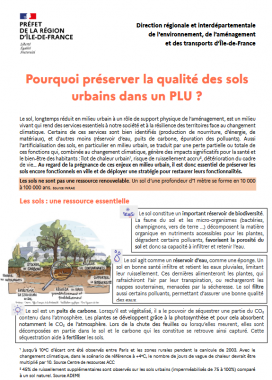 Préserver les sols PLU