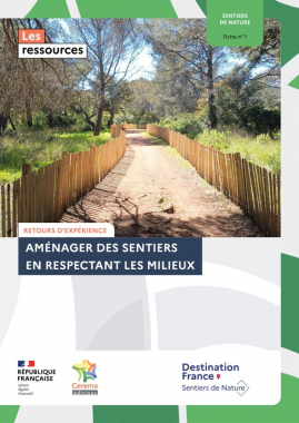 Sentiers de nature. Fiche n°1, Aménager des sentiers en respectant les milieux