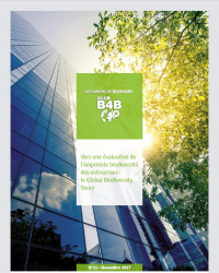 « Vers une évaluation de l’empreinte biodiversité des entreprises : le Global Biodiversity Score »