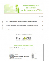 Couverture Bulletin de veille n°1