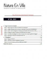 Bulletin Nature en ville n°38 - 2021-couv