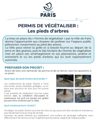 permis de végétaliser paris