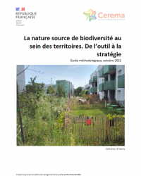 La nature source de biodiversité dans les territoires - De l’outil à la stratégie