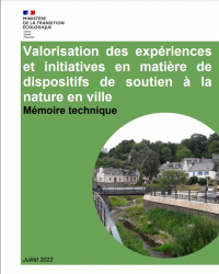 Valorisation des expériences et initiatives en matière de dispositifs de soutien à la nature en ville
