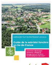 Guide de la sobriété foncière en Île-de-France