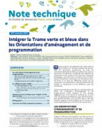 Intégrer la Trame verte et bleue dans les Orientations d’aménagement et de programmation