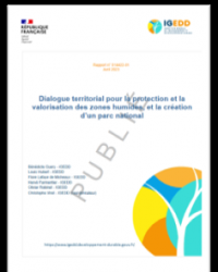 Dialogue territorial pour la protection et la valorisation des zones humides, et la création d’un parc national