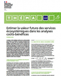 Estimer la valeur future des services écosystémiques dans les analyses coûts-bénéfices