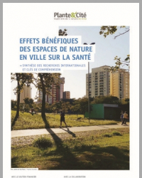 Effets bénéfiques des espaces de nature en ville sur la santé